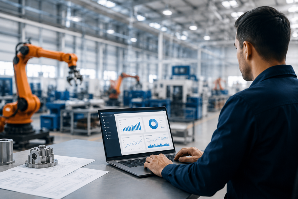 Monitoring automation in a modern factory